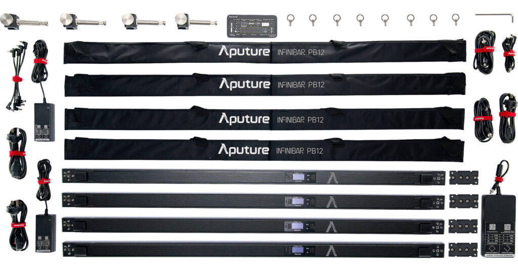 Aputure Infinibar 4 Light Kit